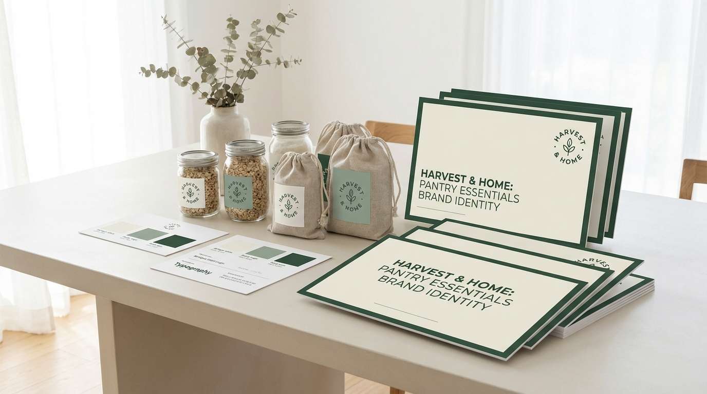 sage kitchen brand label set