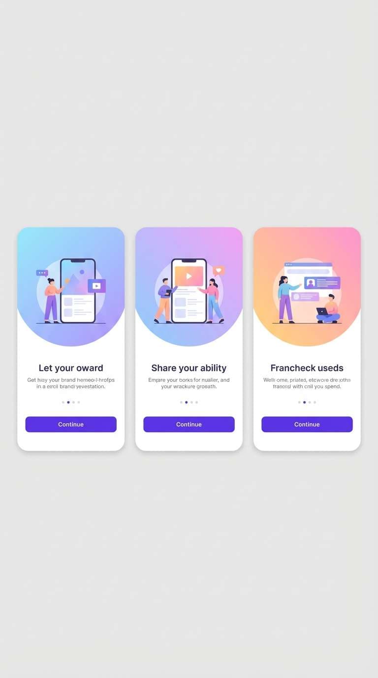 onboarding ui screens