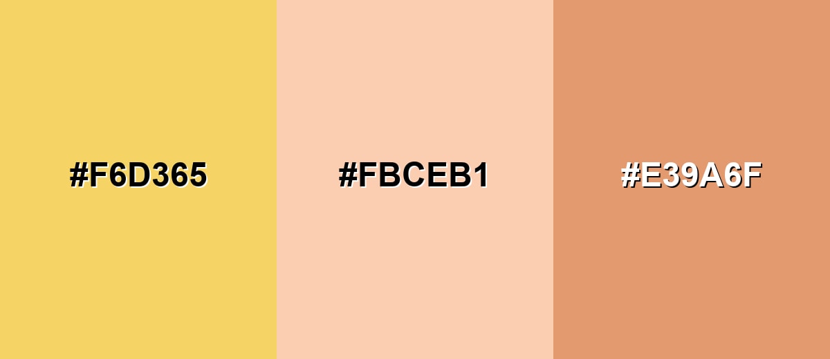 analogous color for apricot-color