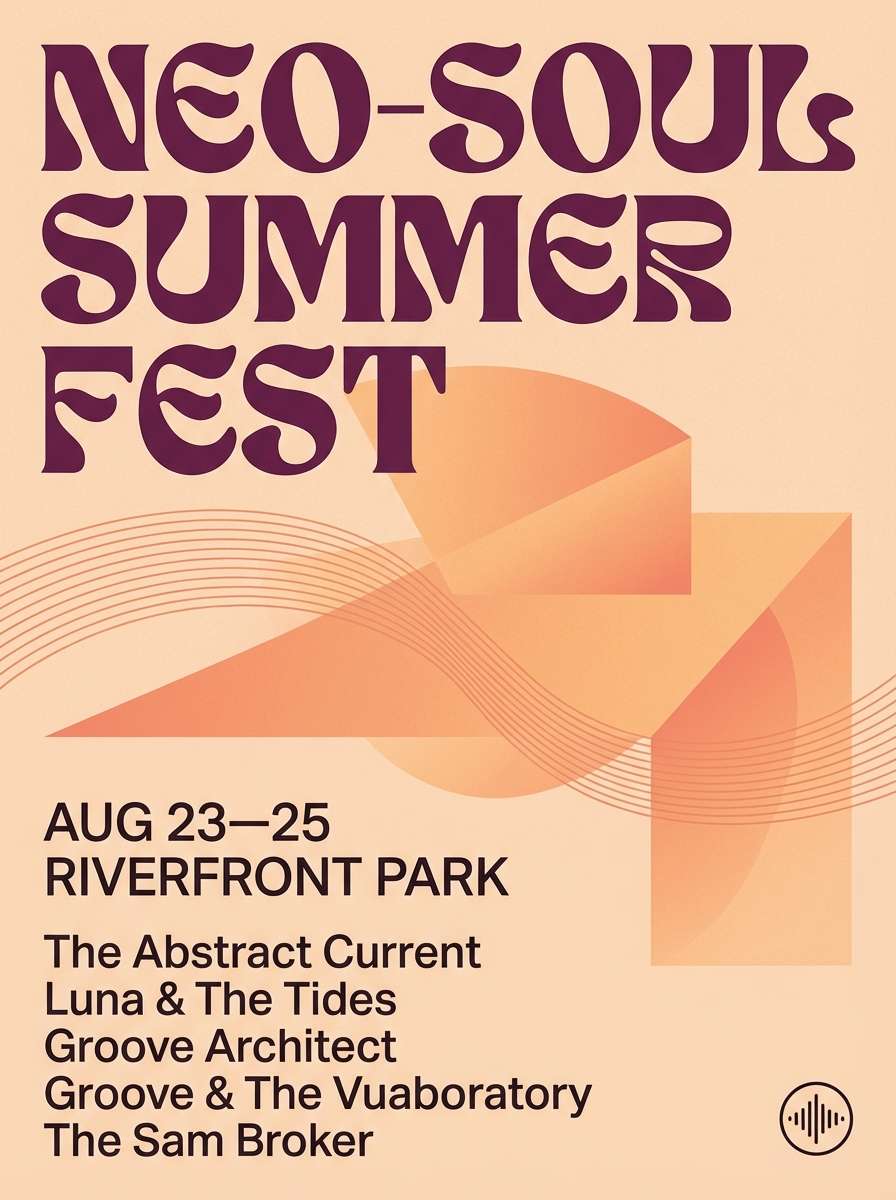 apricot festival flyer
