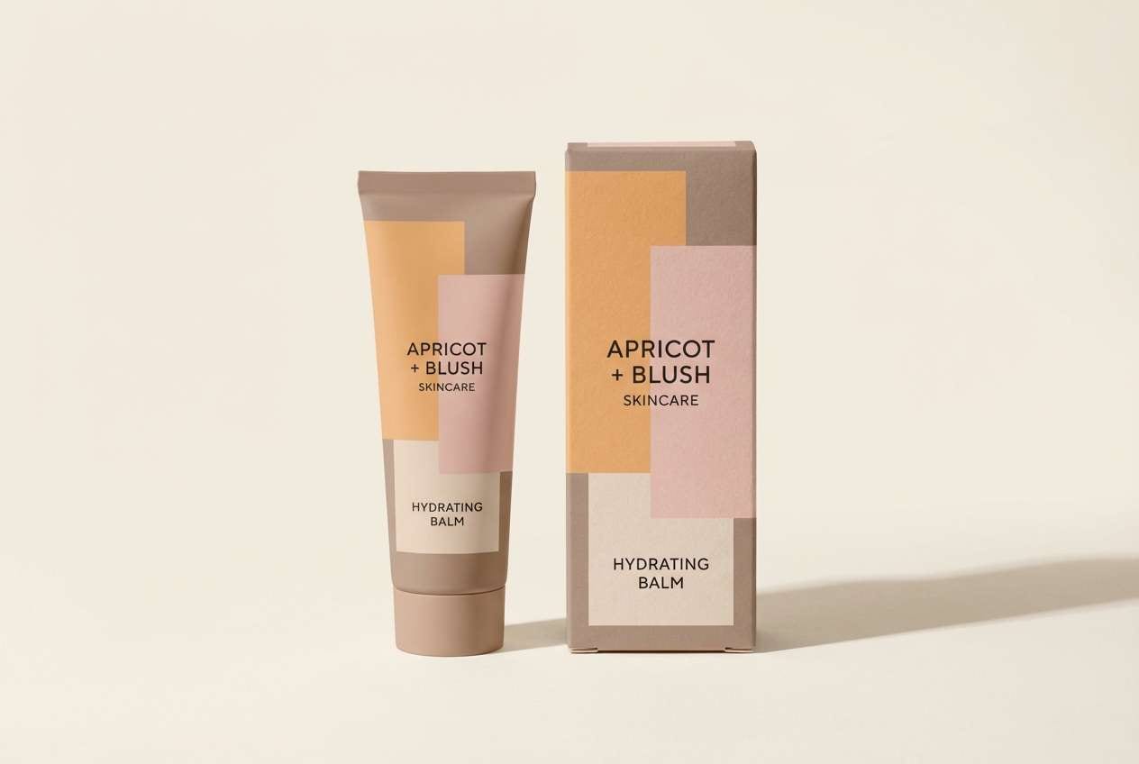 apricot skincare packaging