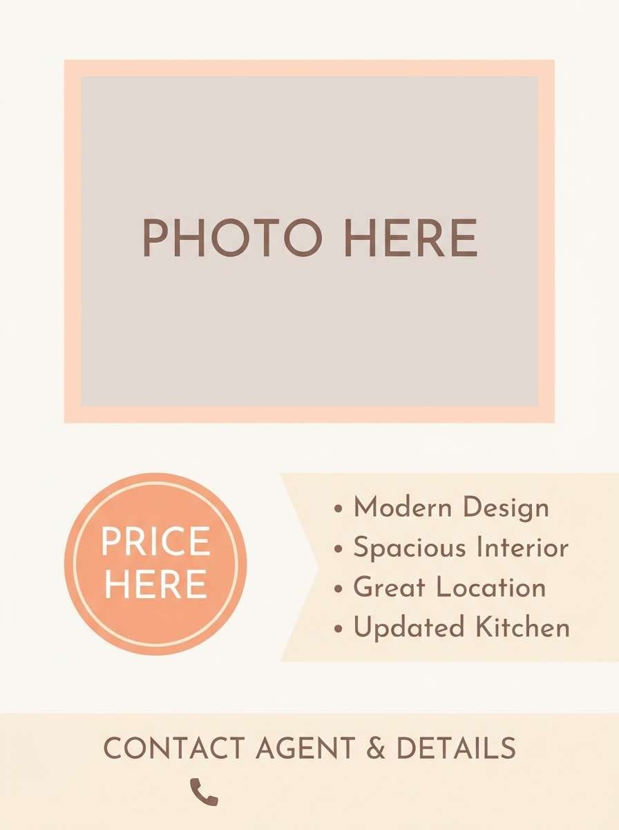 apricot listing flyer