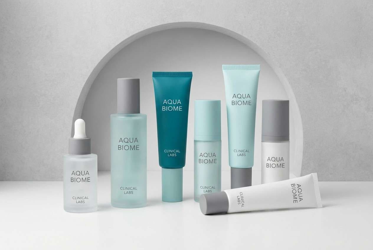 spa water skincare packaging
