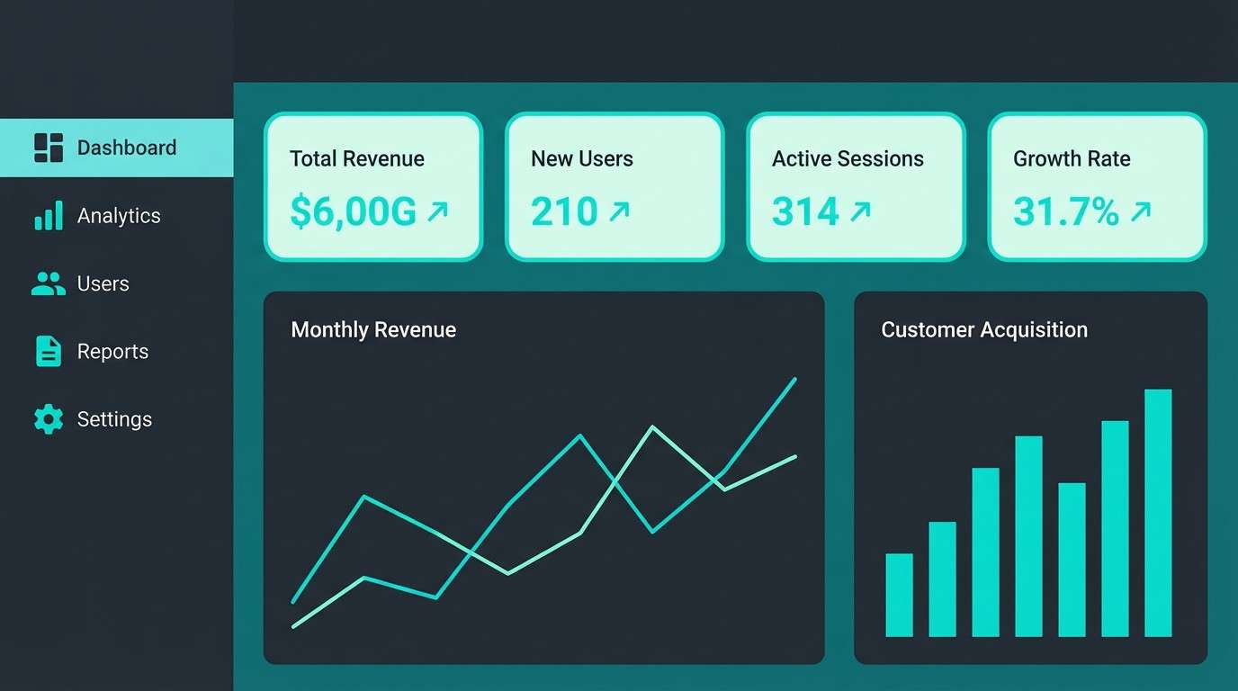 tech tank saas dashboard