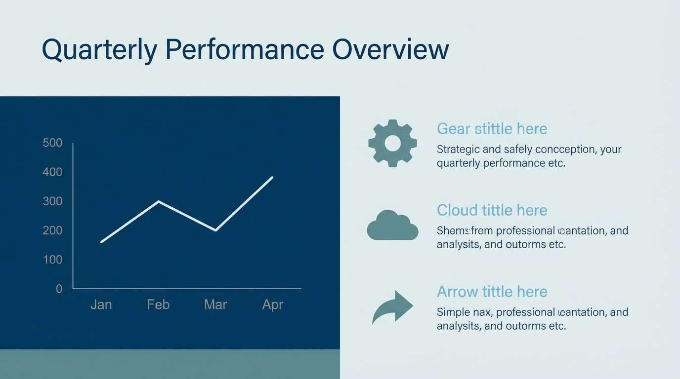 seaside minimal slide deck