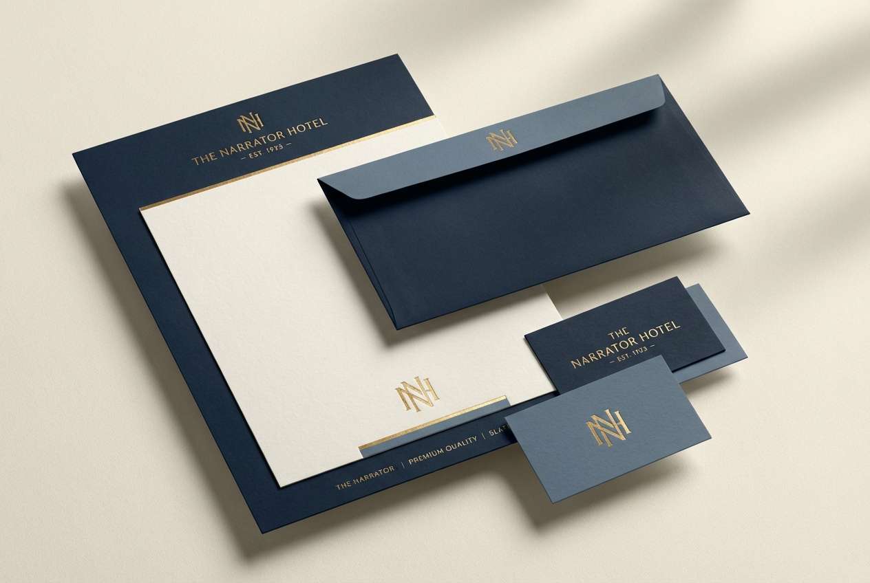 boutique hotel branding kit