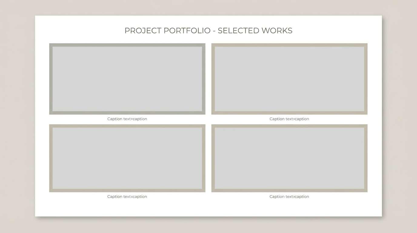 architecture portfolio slide