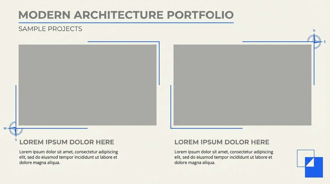 architecture slide template