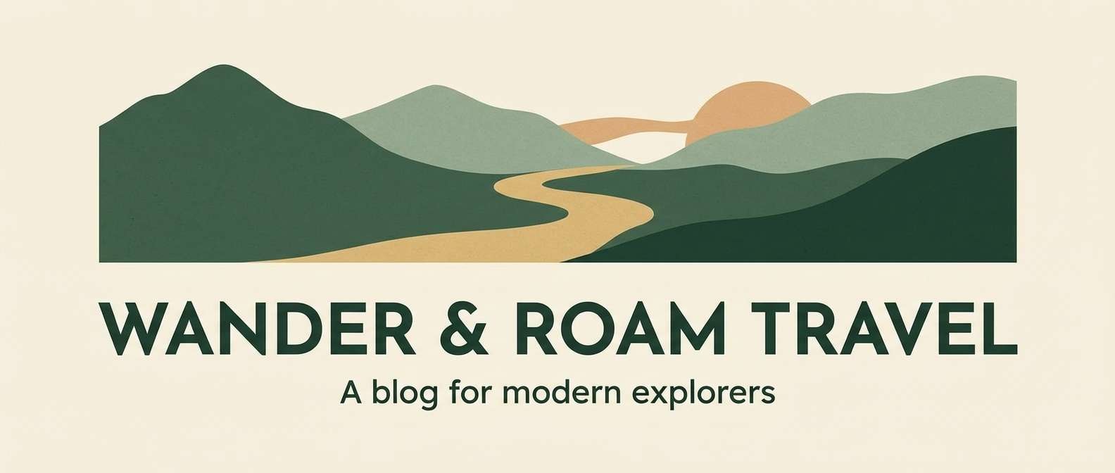 travel blog header banner