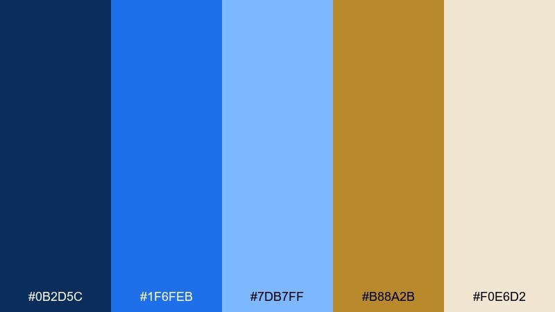 art deco bay color palette with hex codes