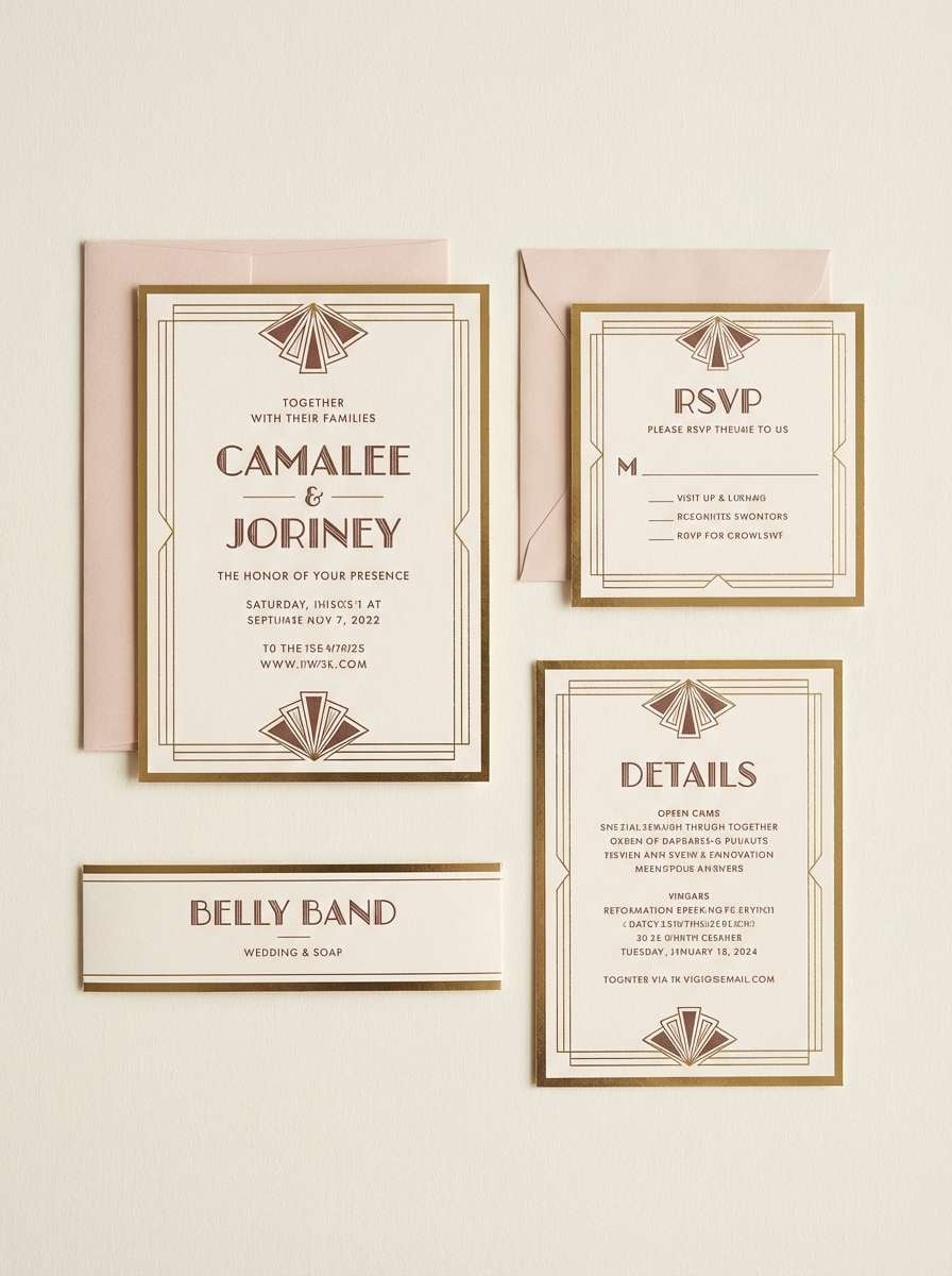 wedding invitation suite