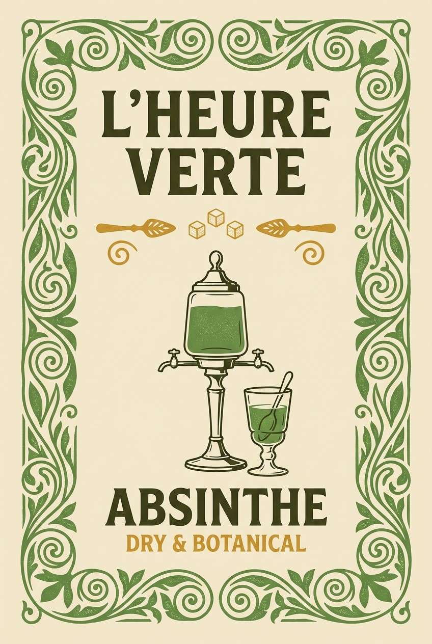 vintage cocktail poster