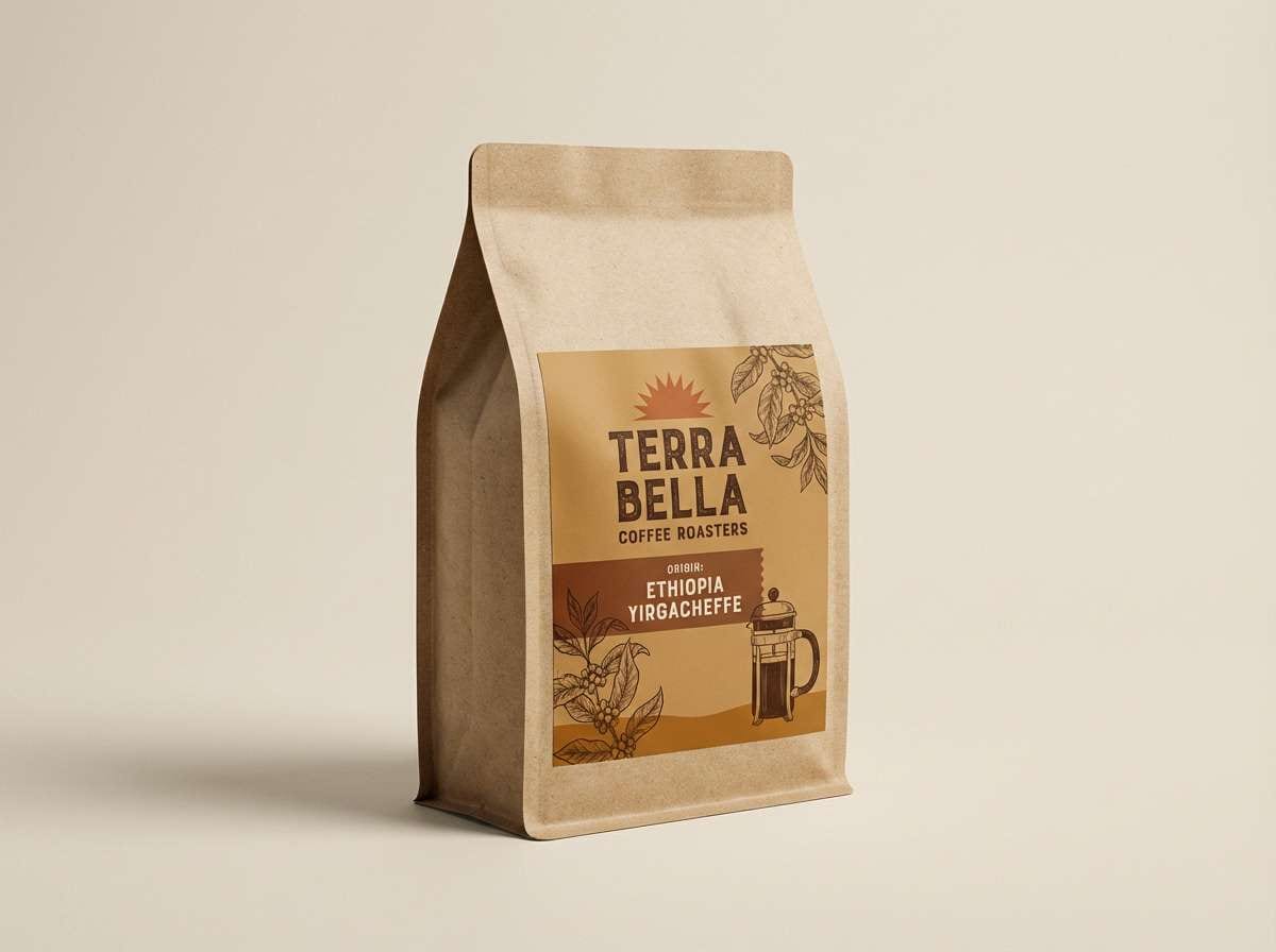 artisan coffee bag