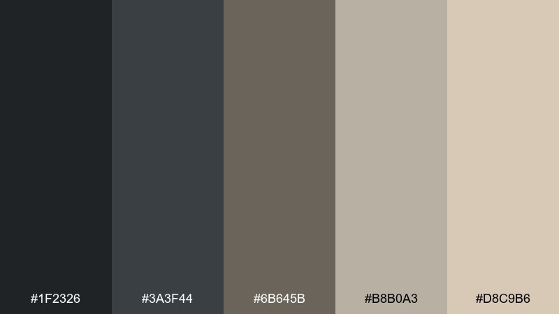 ashen dawn apocalyptic color palette with hex codes