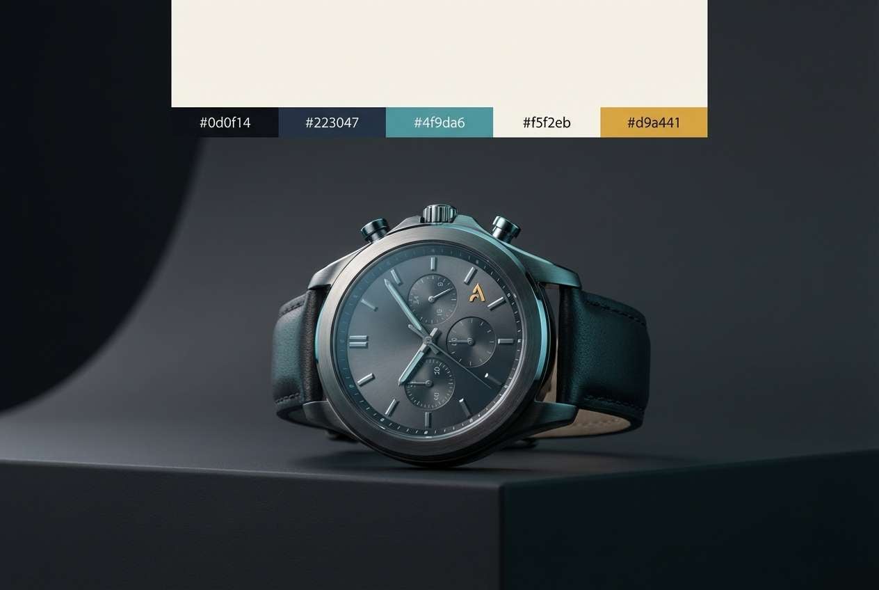 premium watch ad