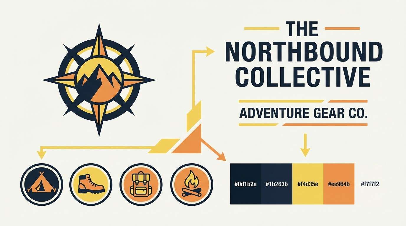 outdoor brand identity