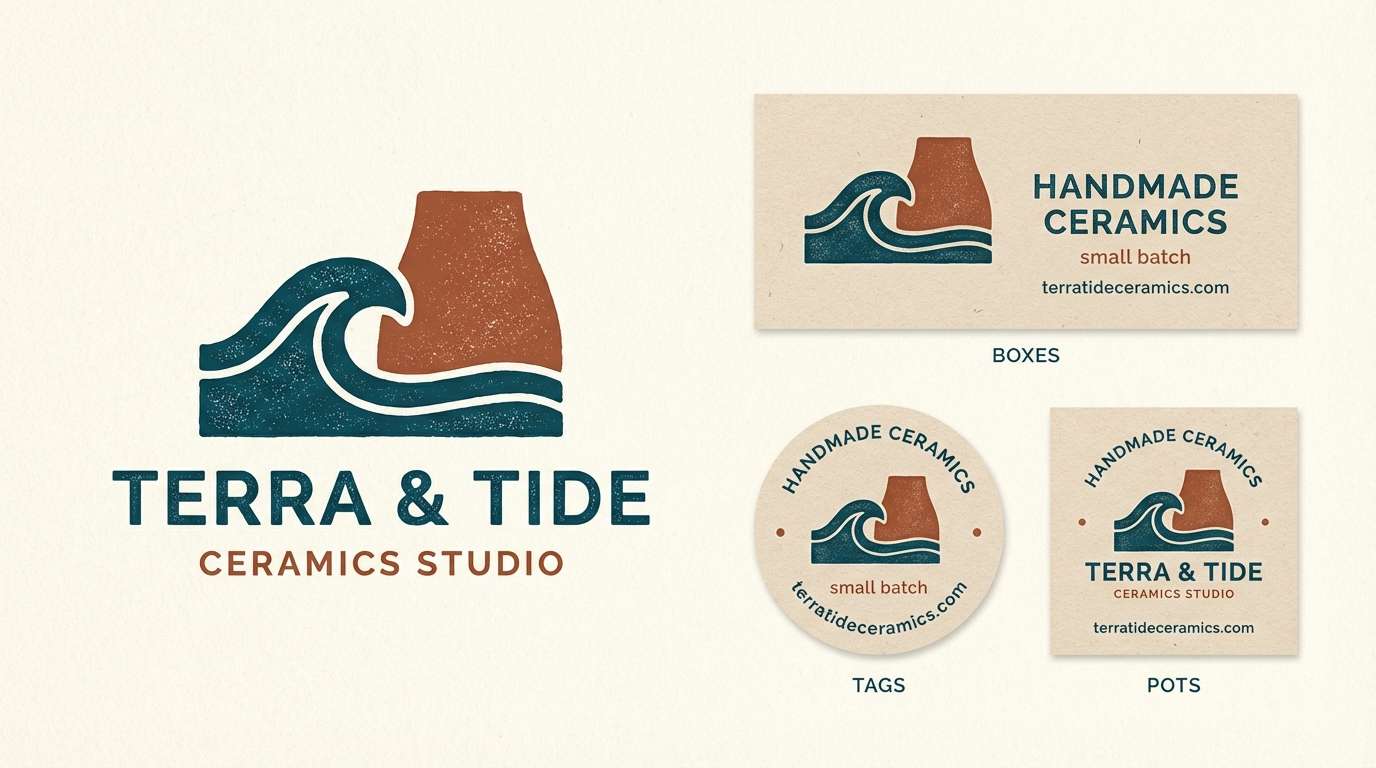 ceramics brand identity
