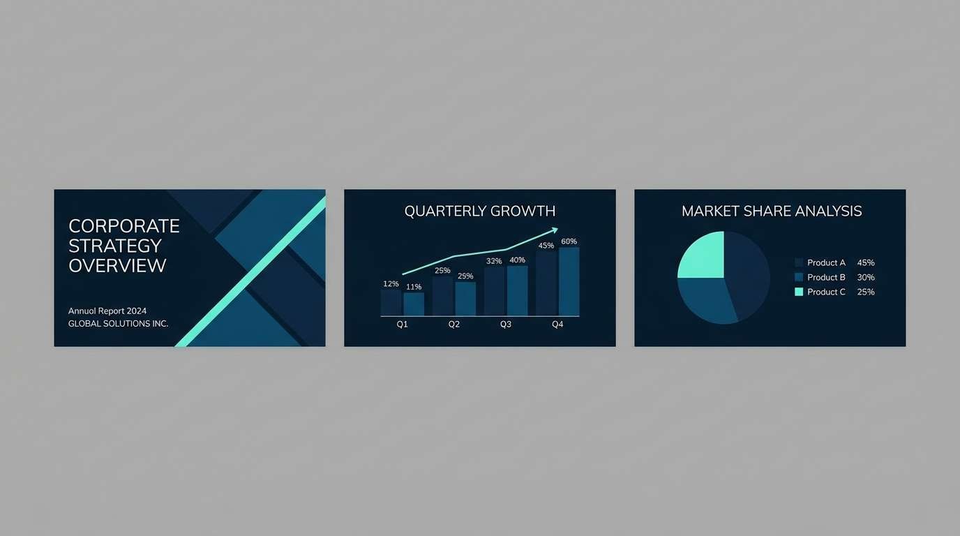 corporate slides ocean theme