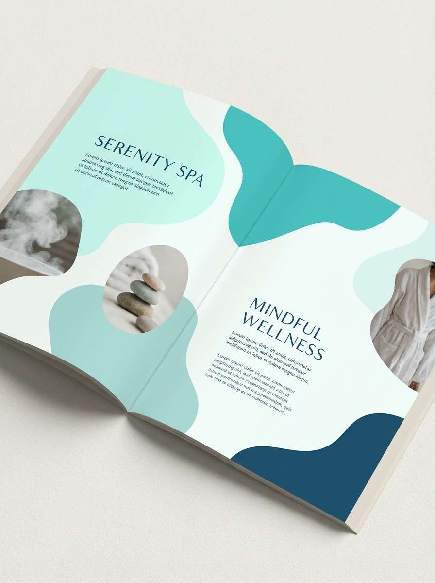 spa brochure icy layout