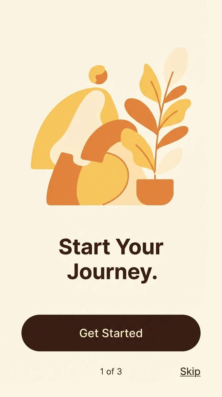 saffron onboarding ui