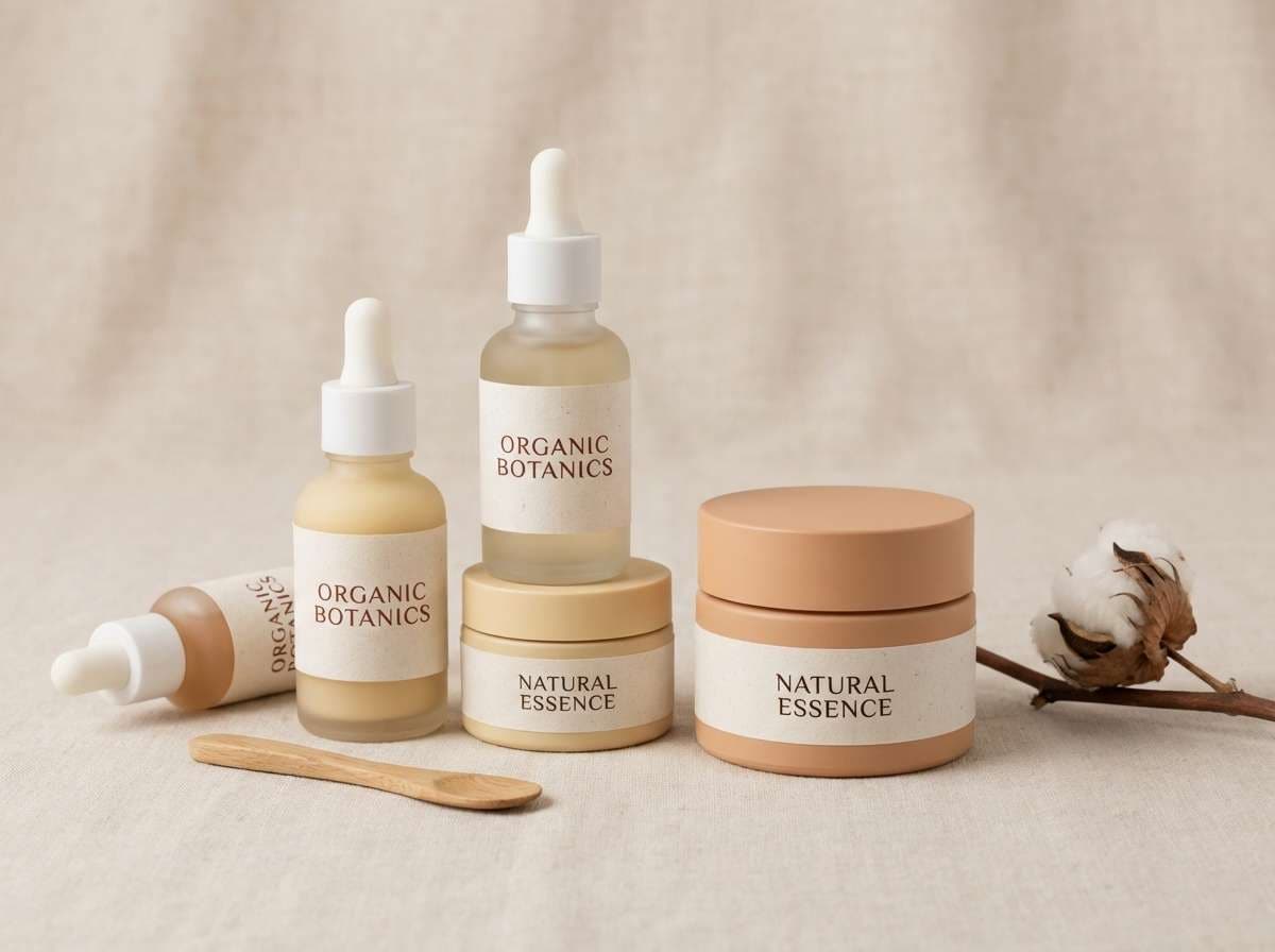 organic skincare packaging