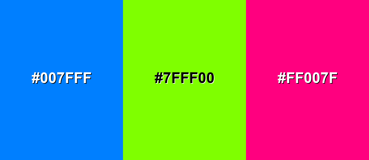 triadic combinations of azure-color