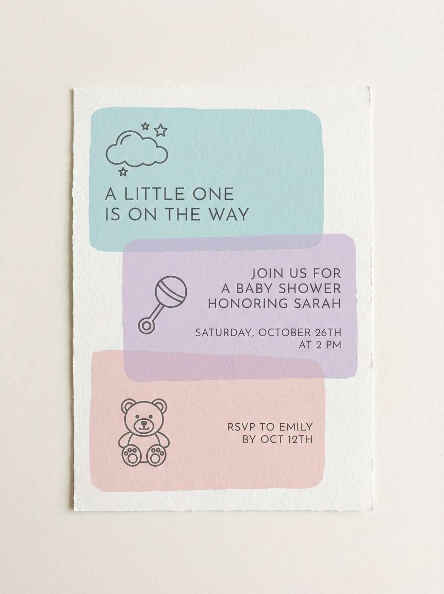 baby shower invite