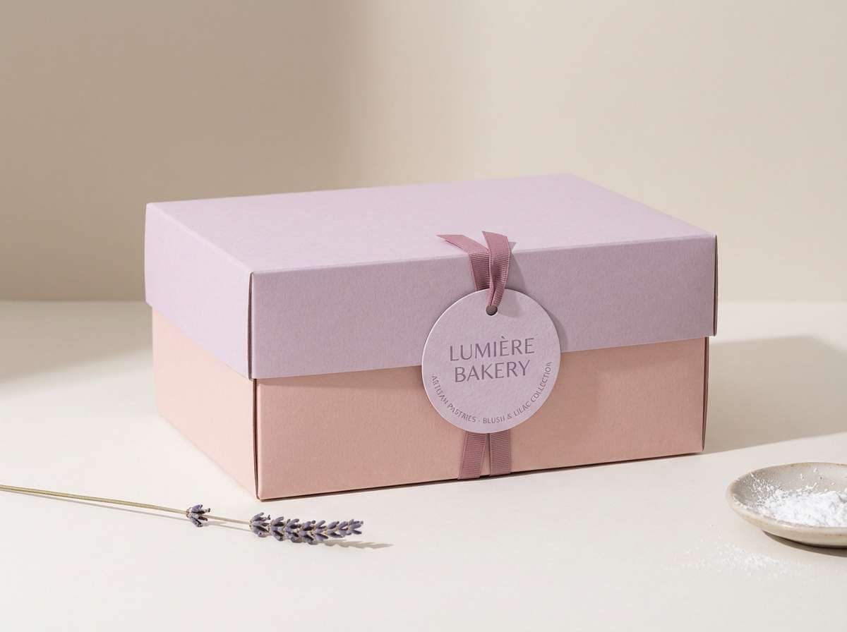 bakery packaging studio shot