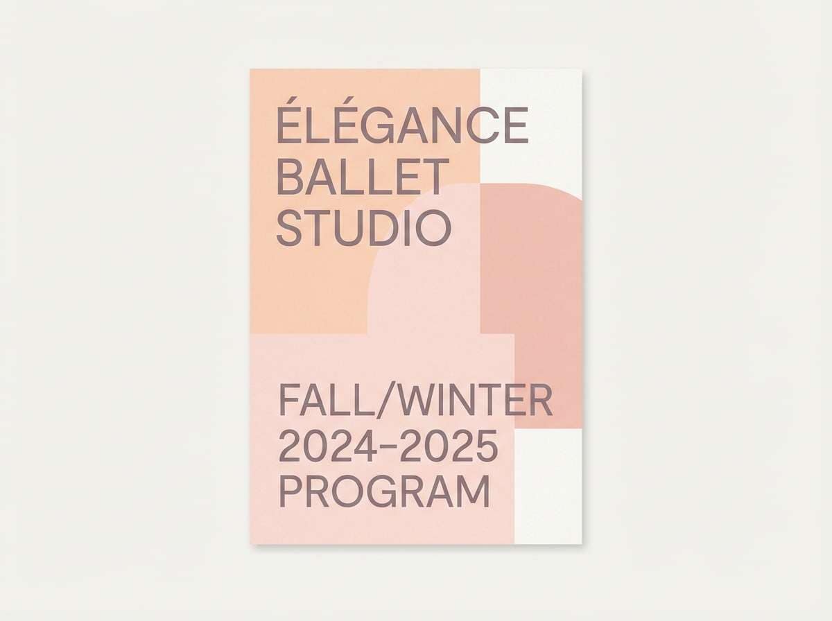 ballet brochure cover