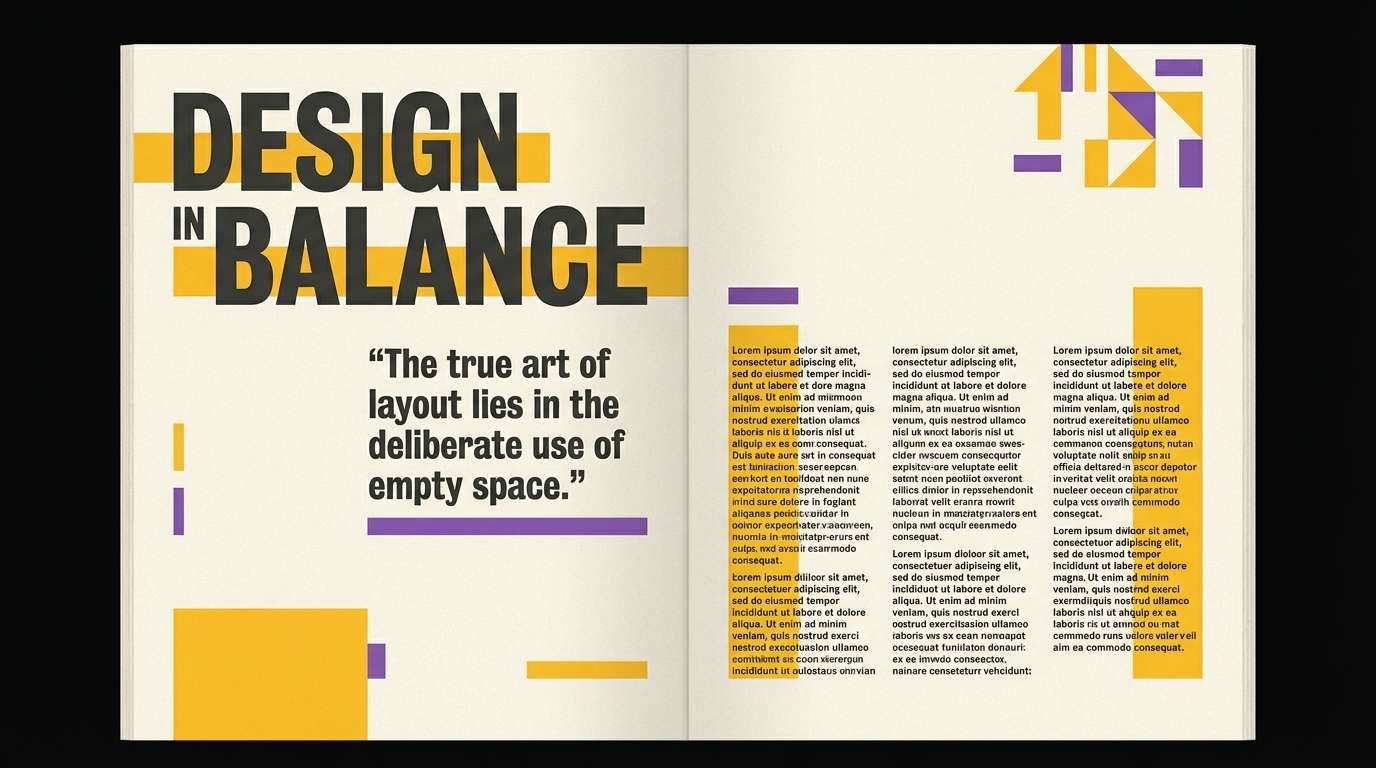 magazine feature layout