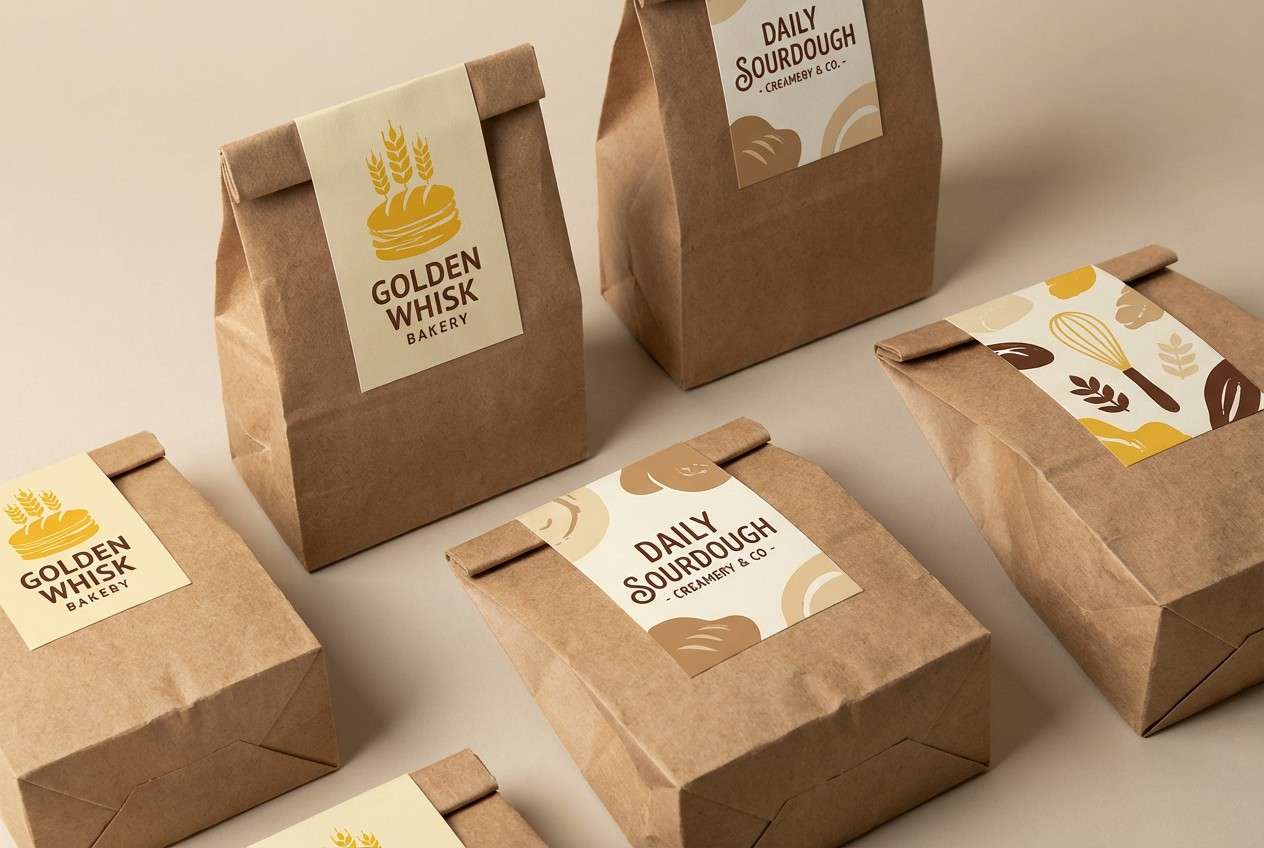 bakery labels packaging