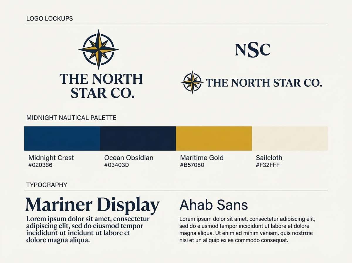 bar brand identity sheet