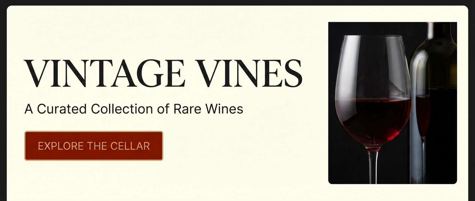 luxury hero in nocturne tones