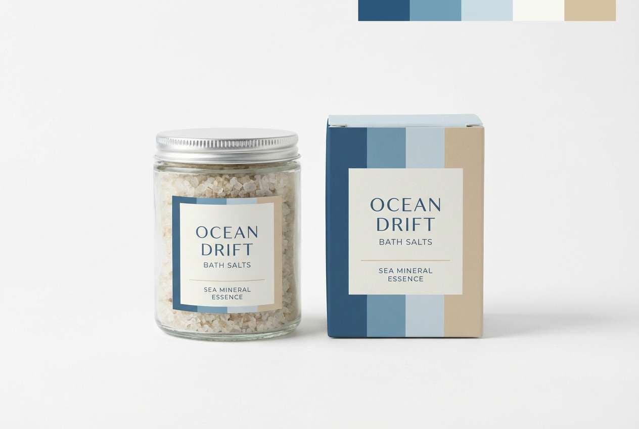 bath salt packaging