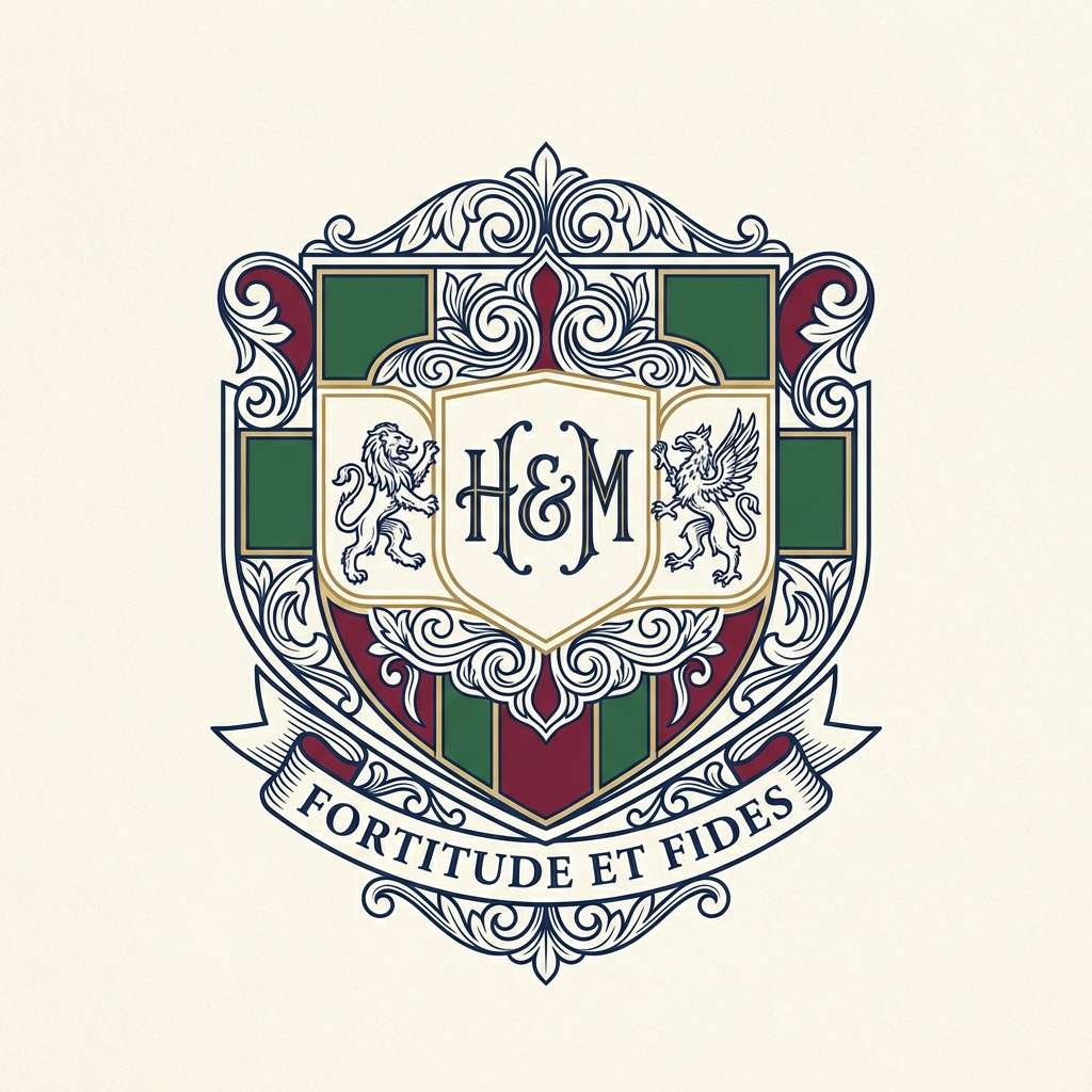 royal crest monogram