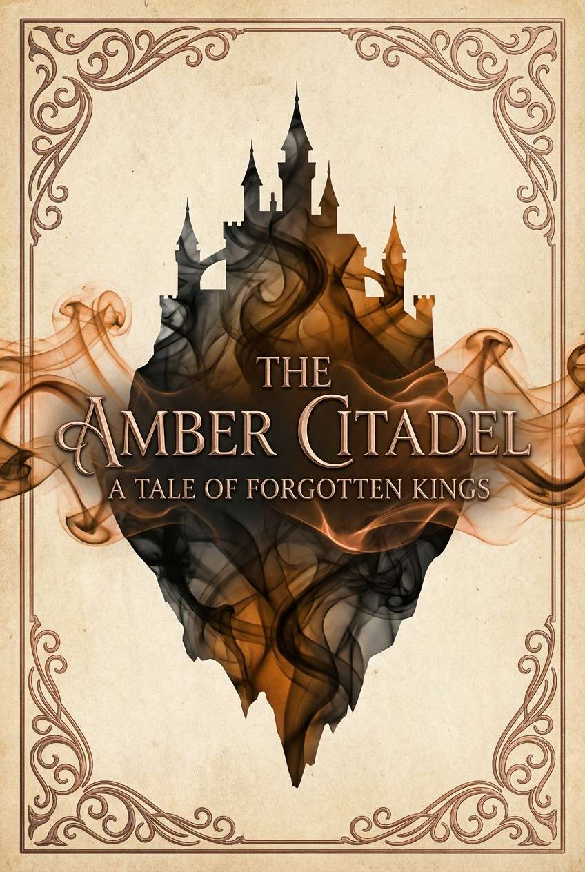 candlelit fantasy book cover