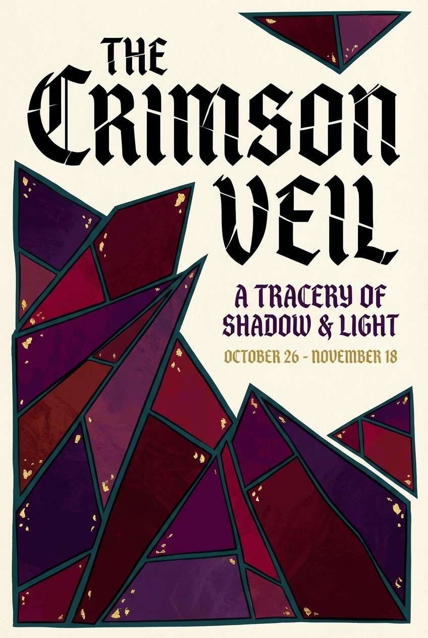 stained glass poster