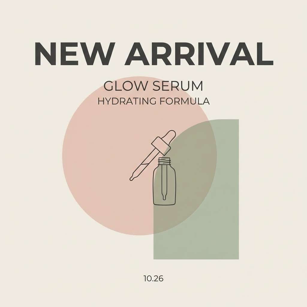 beauty brand social post