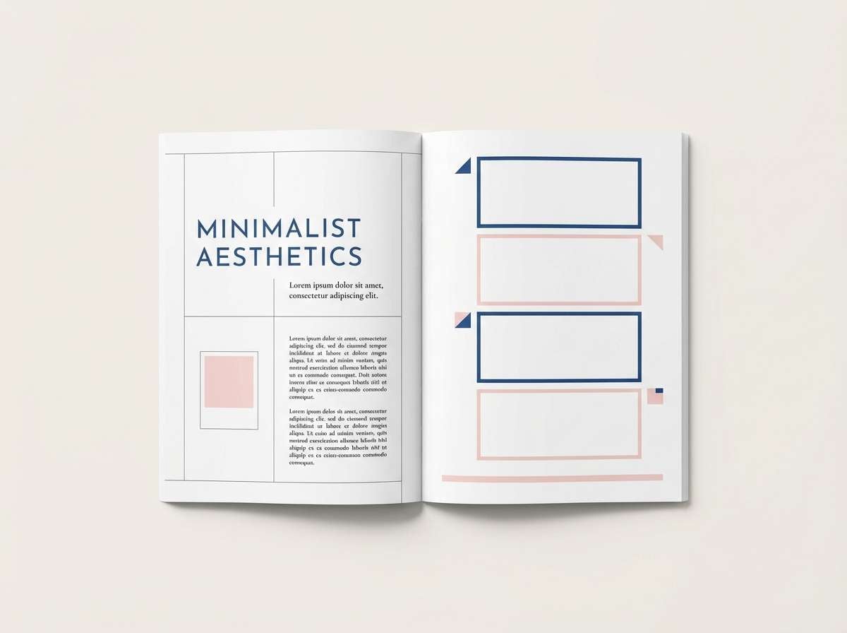 beauty editorial layout