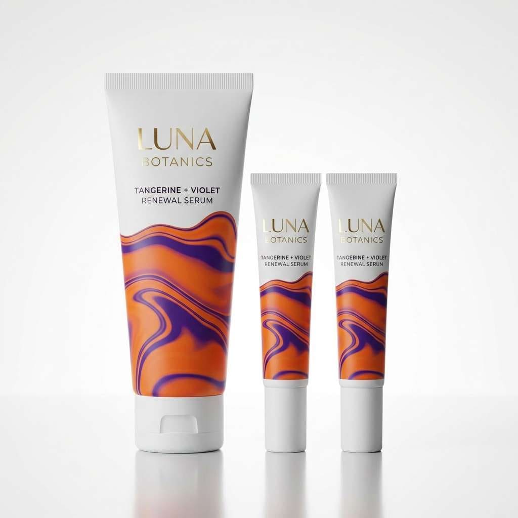 beauty packaging shot