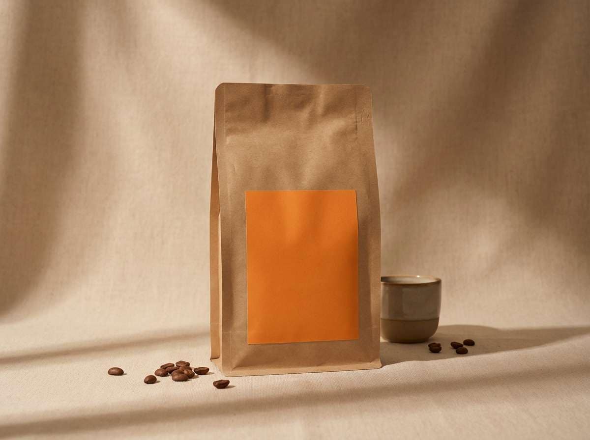 coffee bag ad shot