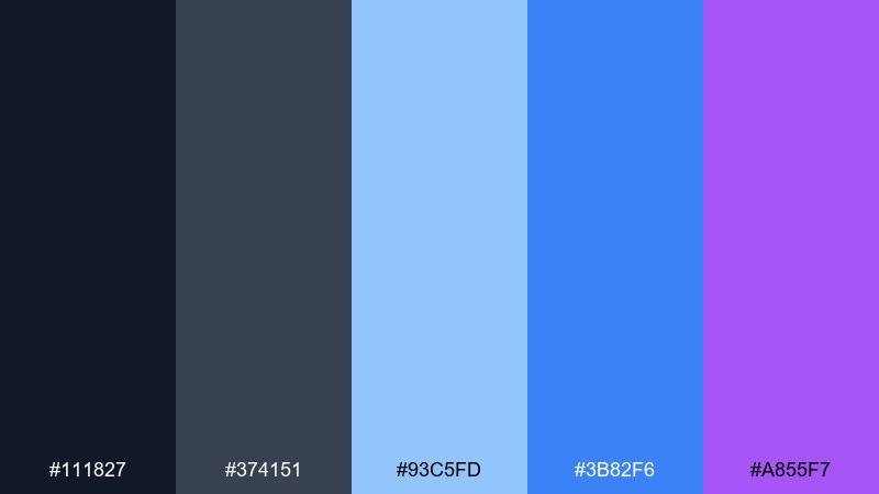 berry blue neutral balance blue raspberry color palette with hex codes