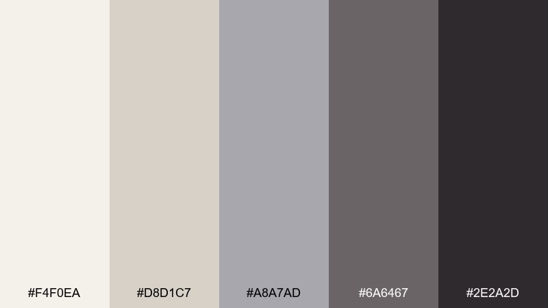 biscotti bluegray coffee shop color palette with hex codes
