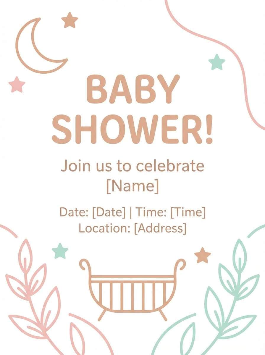 baby shower invite