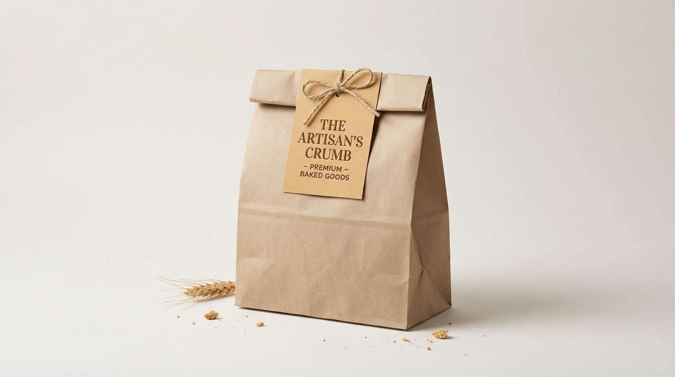 bakery packaging mockup
