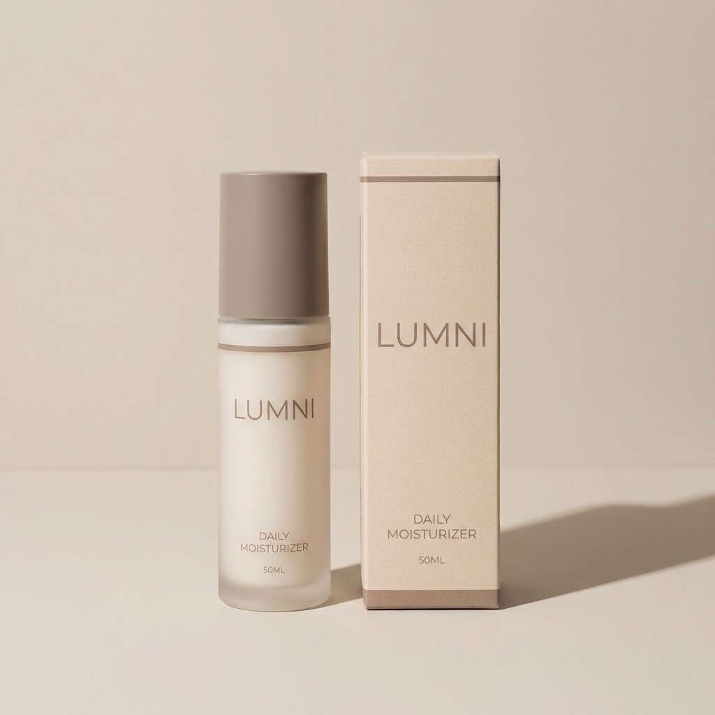 neutral skincare packaging