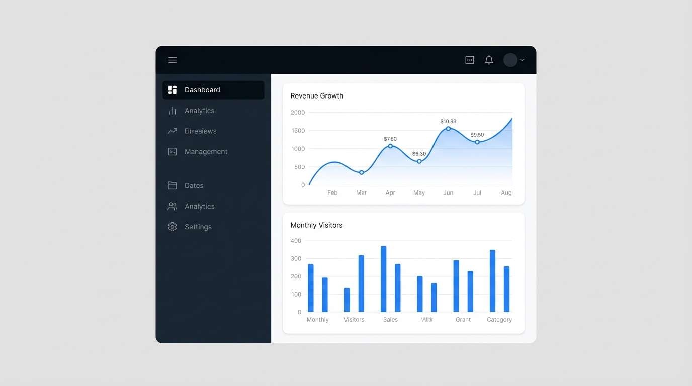 analytics dashboard ui