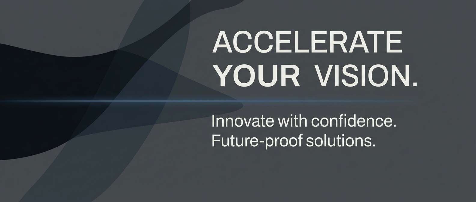 corporate hero banner graphic