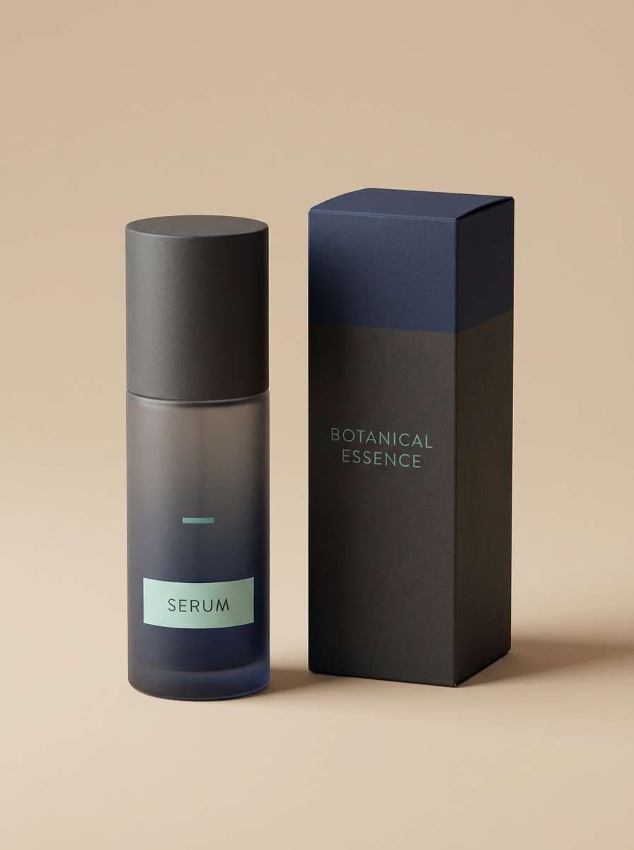 minimal skincare packaging