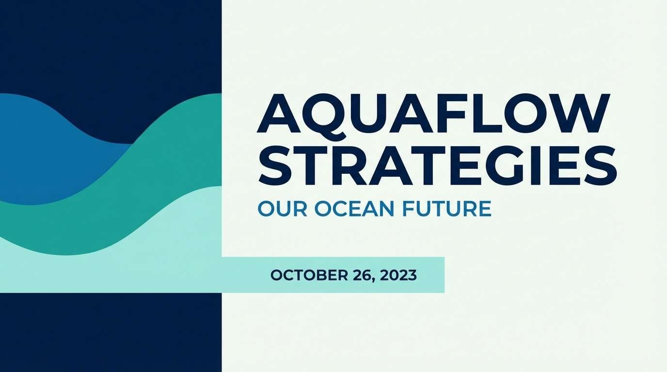 clean presentation slide